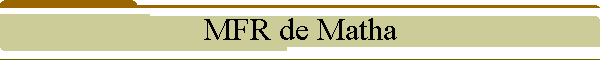 MFR de Matha